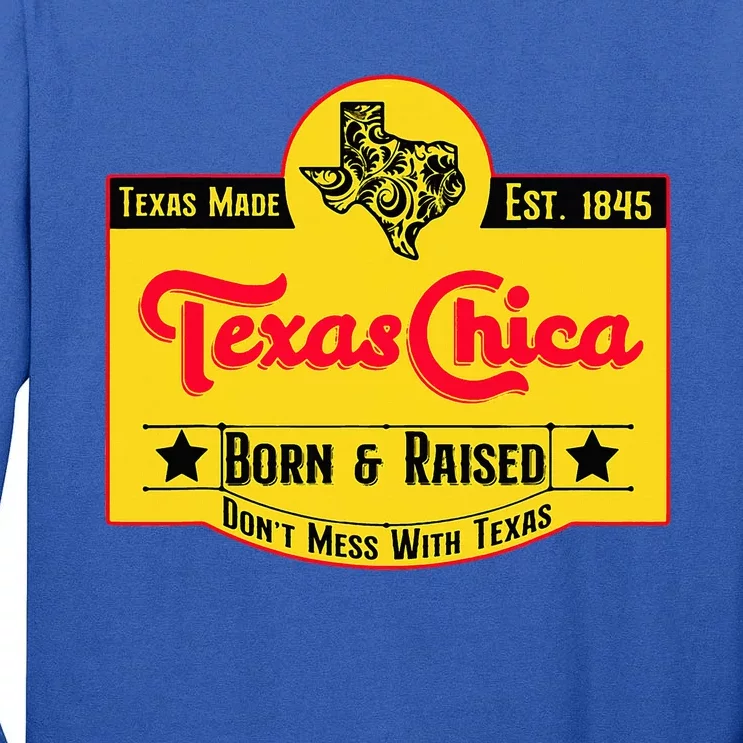 Texas Chica Tall Long Sleeve T-Shirt