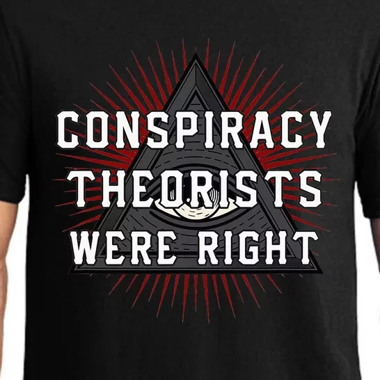 The Conspiracy Theorists Were Right Pajama Set