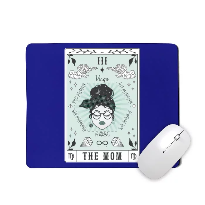 Tarot Card The Mom Virgo Zodiac Birthday Celestial Cool Gift Mousepad