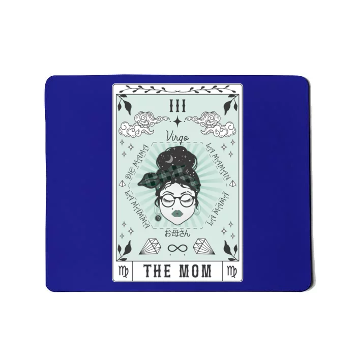 Tarot Card The Mom Virgo Zodiac Birthday Celestial Cool Gift Mousepad