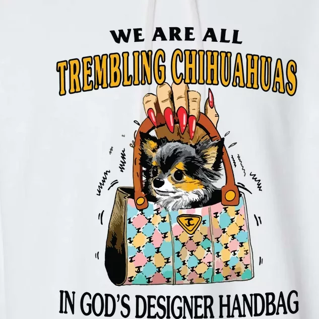 Trembling Chihuahua Garment-Dyed Fleece Hoodie