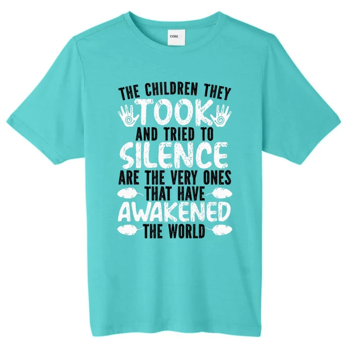 The Children They Took Orange Day Indigenous Children ChromaSoft Performance T-Shirt