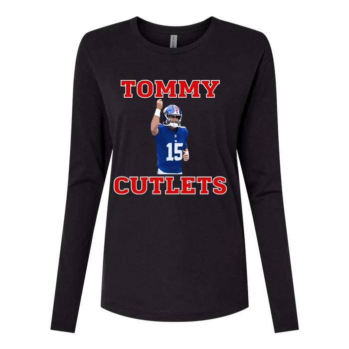 Tommy Cutlets Womens Cotton Relaxed Long Sleeve T-Shirt