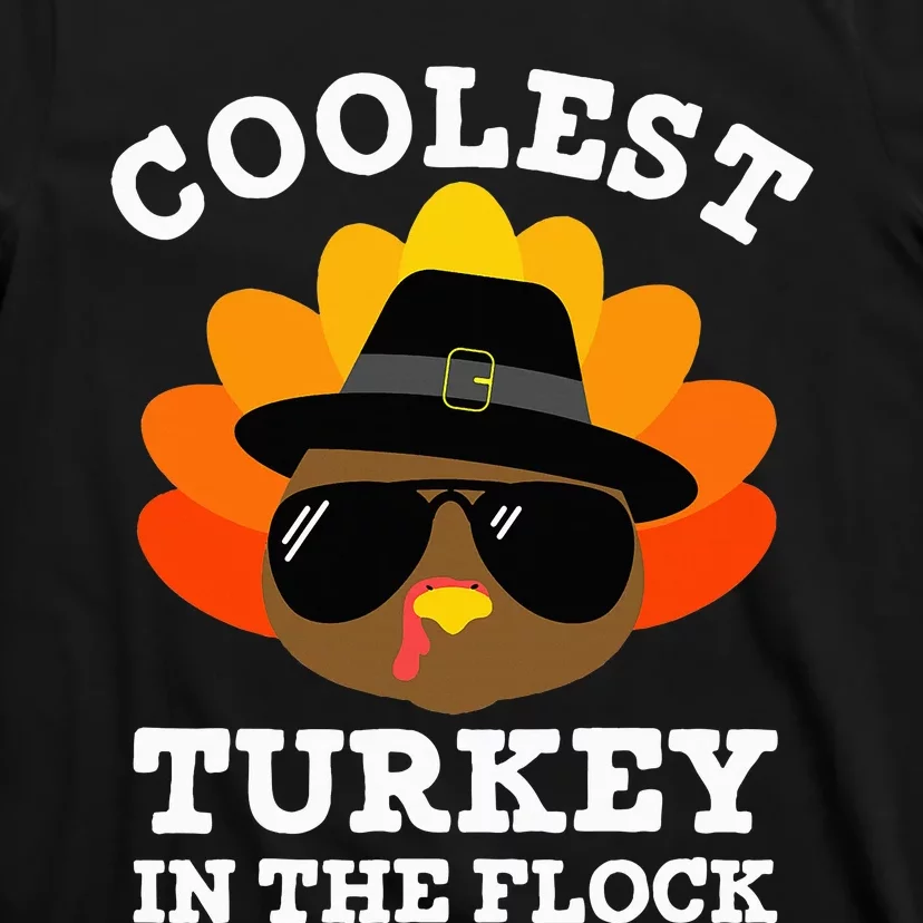 Thanksgiving Coolest Turkey T-Shirt