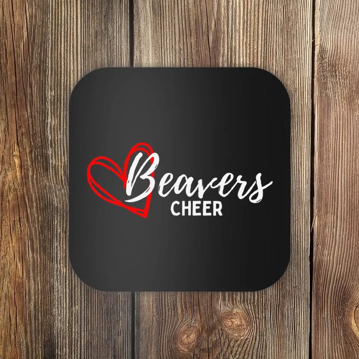 Tenino Cheer Coaster