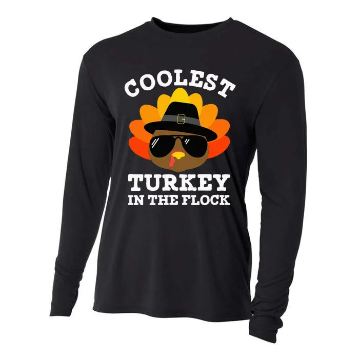 Thanksgiving Coolest Turkey Cooling Performance Long Sleeve Crew