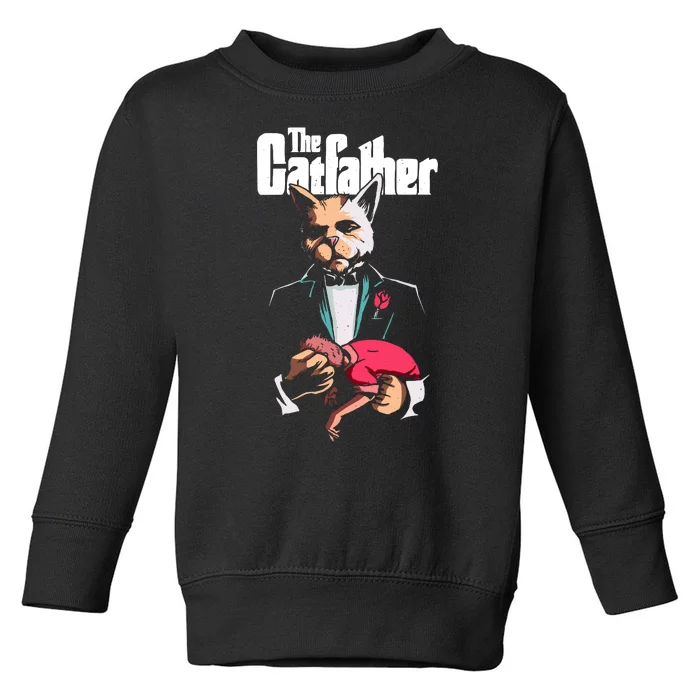 The Catfather Toddler Sweatshirt