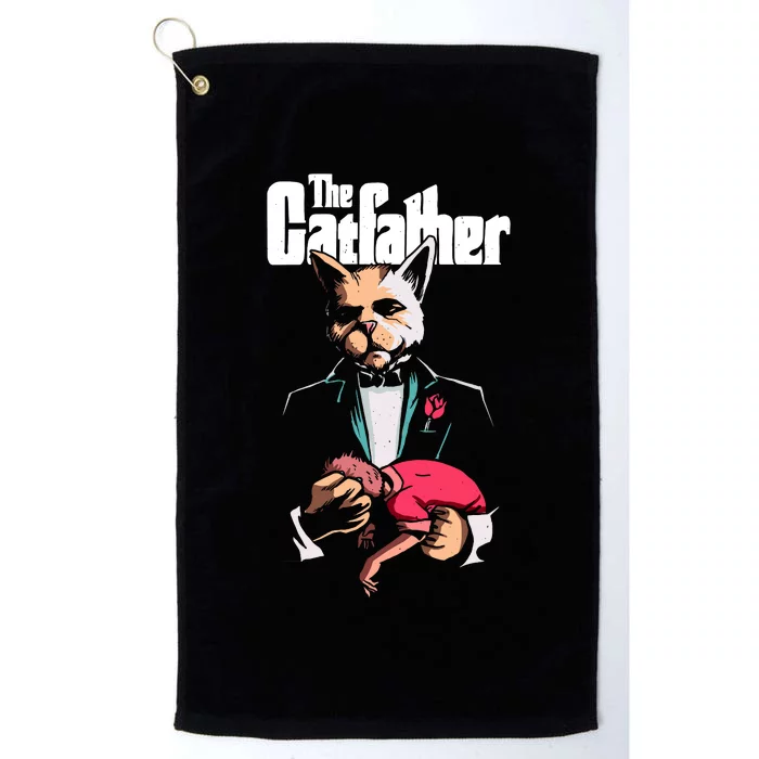 The Catfather Platinum Collection Golf Towel