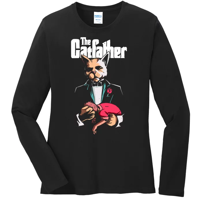 The Catfather Ladies Long Sleeve Shirt