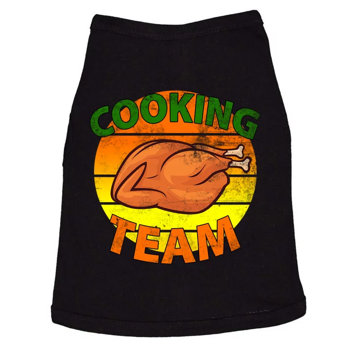 Thanksgiving Cooking Team Family Matching Doggie Tank