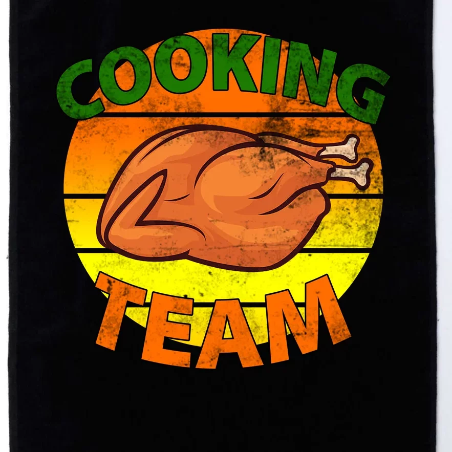 Thanksgiving Cooking Team Family Matching Platinum Collection Golf Towel