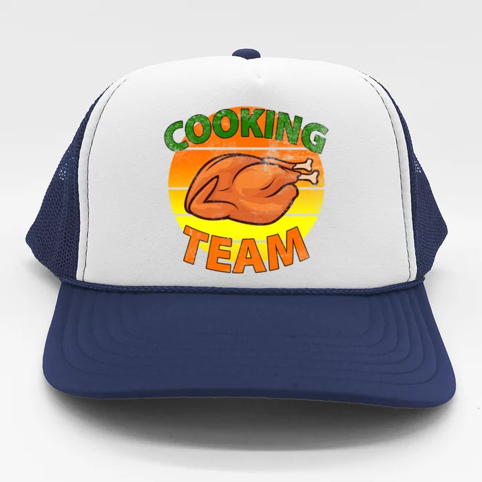 Thanksgiving Cooking Team Family Matching Trucker Hat