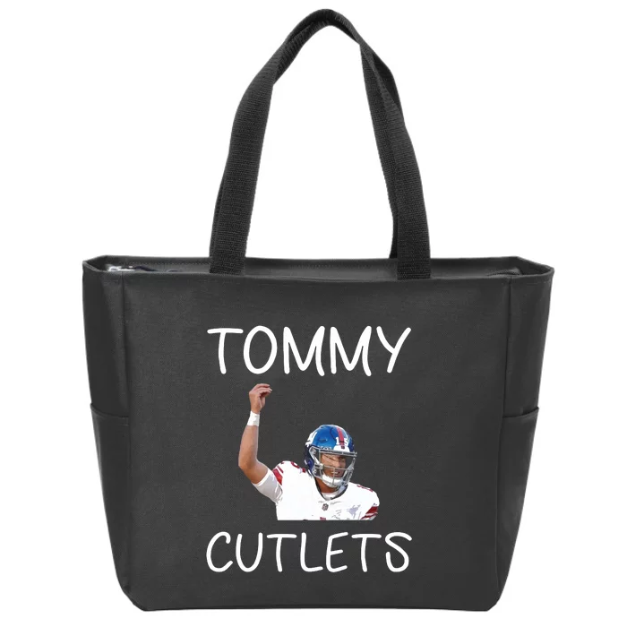 Tommy Cutlets Zip Tote Bag