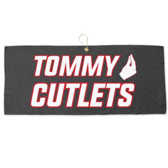 Tommy Cutlets Large Microfiber Waffle Golf Towel