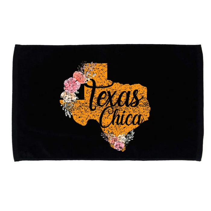 Texas Chica Texan Texas Map Texas Chica Microfiber Hand Towel