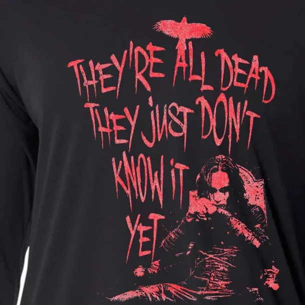 The Crow – They're All Dead Cooling Performance Long Sleeve Crew