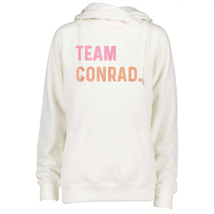 Team Conrad Womens Funnel Neck Pullover Hood