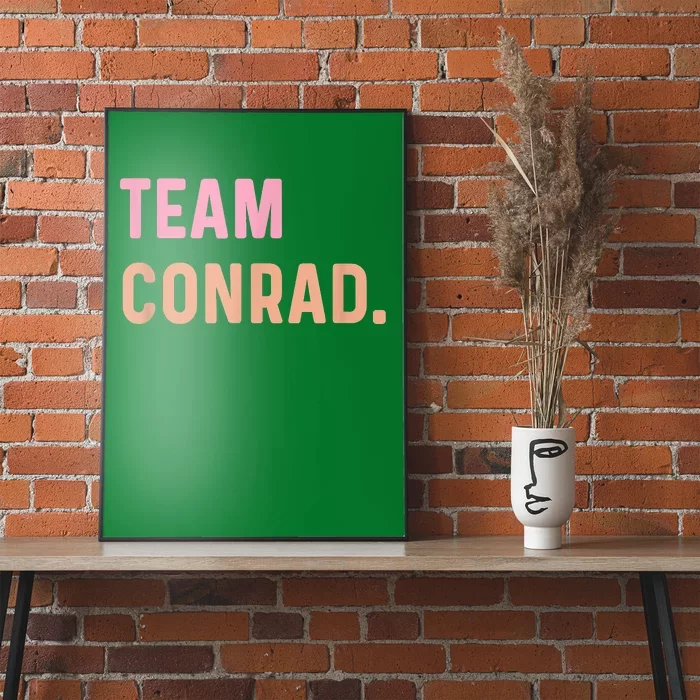 Team Conrad Poster