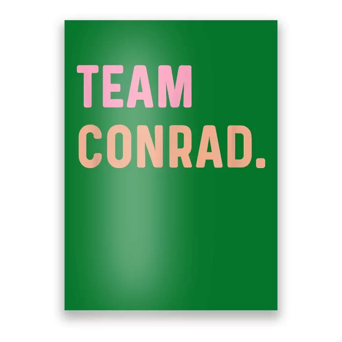 Team Conrad Poster