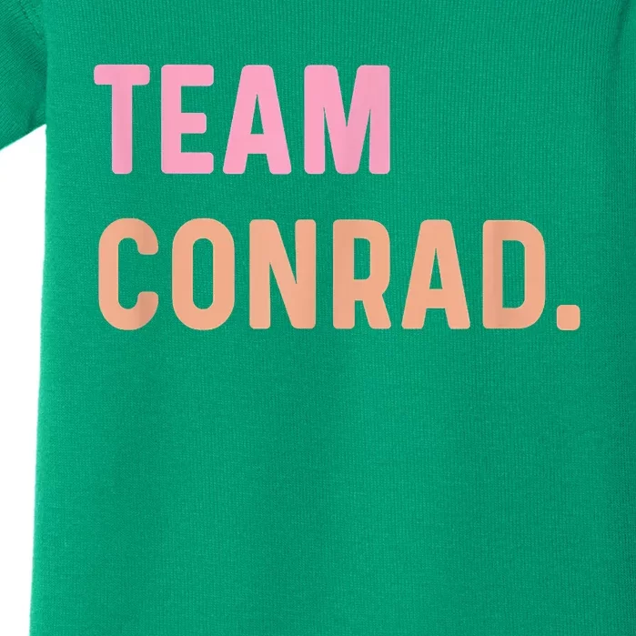 Team Conrad Baby Bodysuit