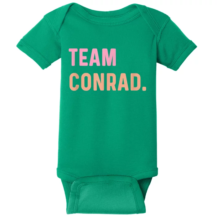 Team Conrad Baby Bodysuit