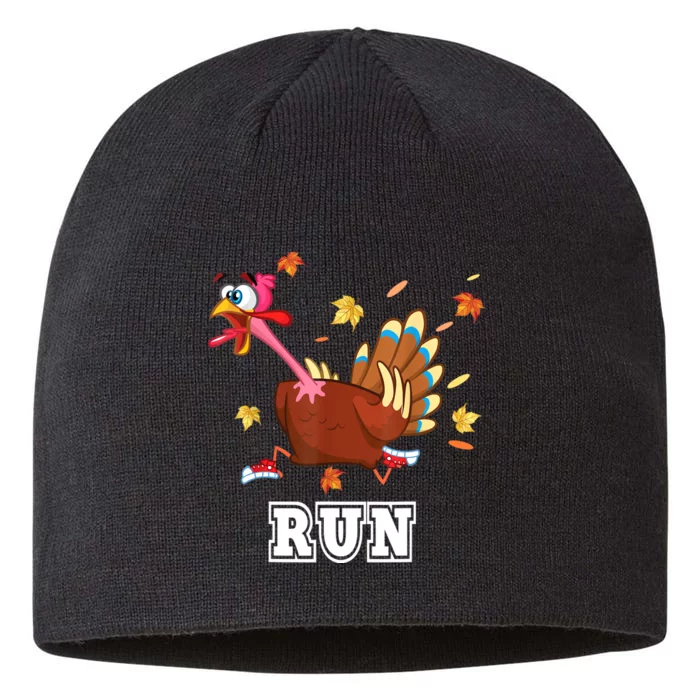 Thanksgiving Costume Turkey Run Running Turkey Trot 8 1/2in Sustainable Knit Beanie