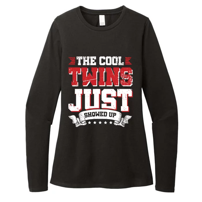 The Cool Twins Just Showed Up Womens CVC Long Sleeve Shirt