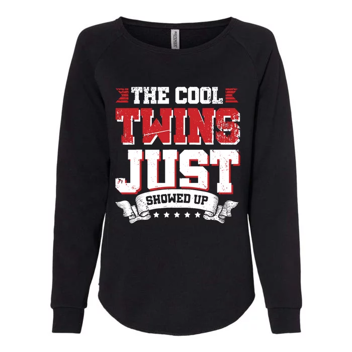 The Cool Twins Just Showed Up Womens California Wash Sweatshirt