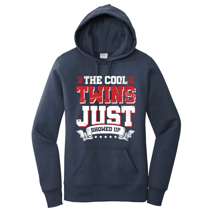 The Cool Twins Just Showed Up Women's Pullover Hoodie