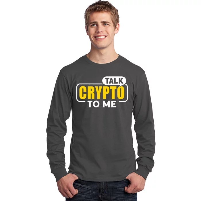 Talk Cypto To Me Long Sleeve Shirt