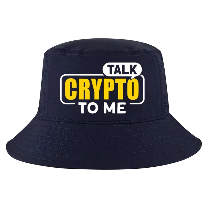 Talk Cypto To Me Cool Comfort Performance Bucket Hat