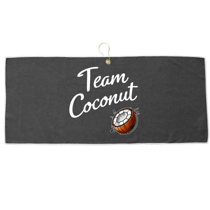 Team Coconut Large Microfiber Waffle Golf Towel