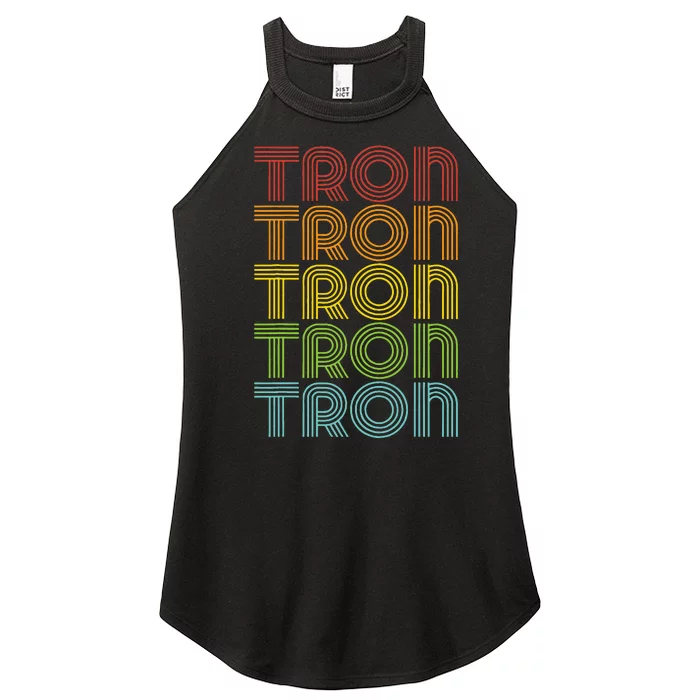 Tron Crypto Women’s Perfect Tri Rocker Tank