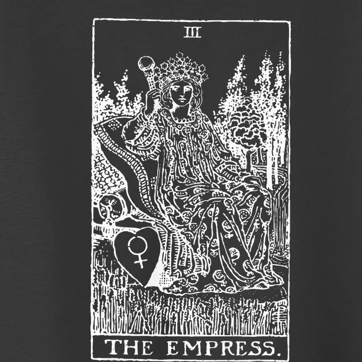 Tarot Card The Empress Toddler T-Shirt