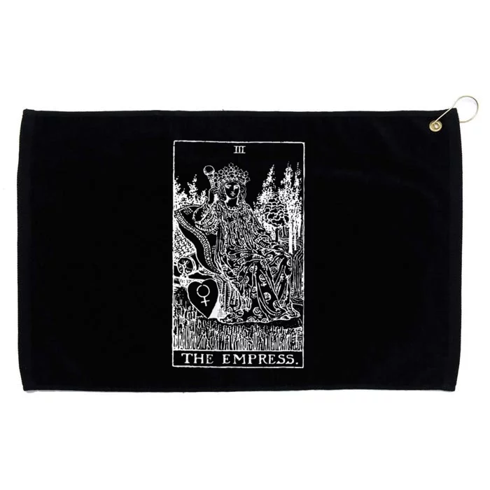 Tarot Card The Empress Grommeted Golf Towel