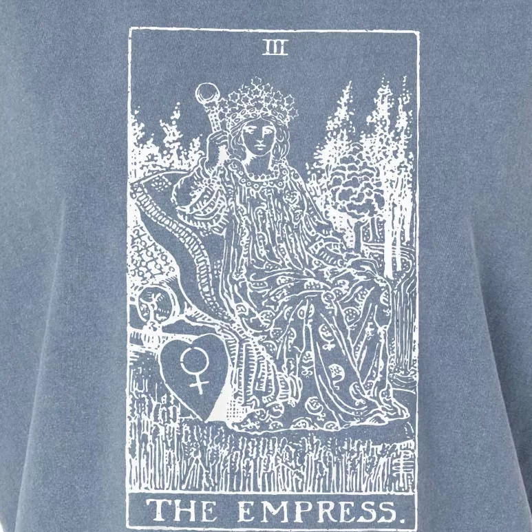 Tarot Card The Empress Garment-Dyed Women's Muscle Tee