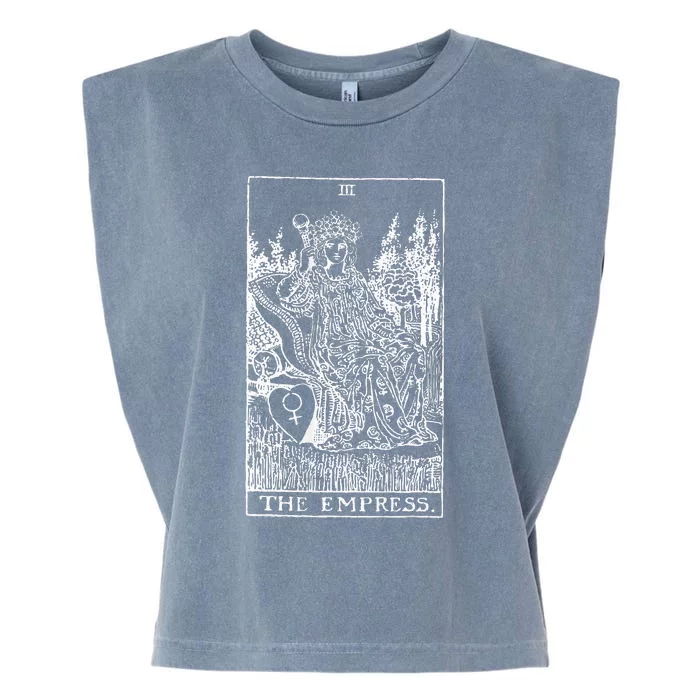 Tarot Card The Empress Garment-Dyed Women's Muscle Tee