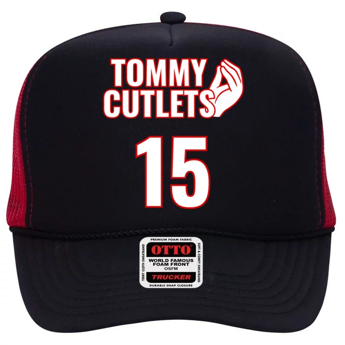 Tommy Cutlets High Crown Mesh Trucker Hat