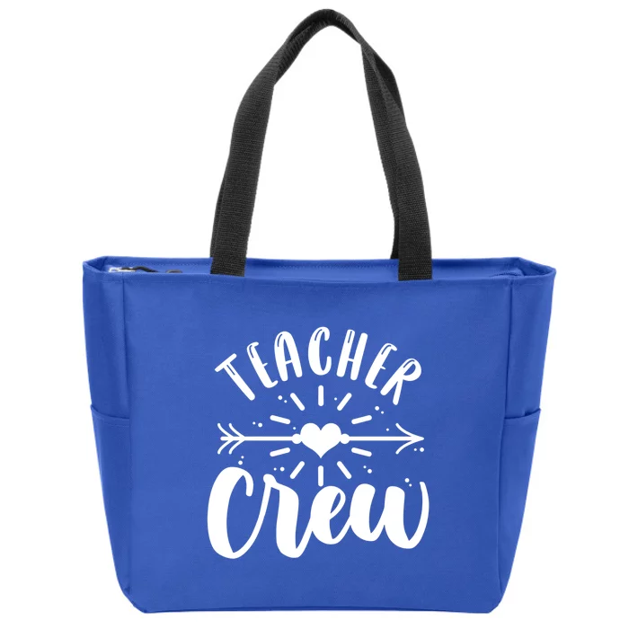 Teacher Crew Teacher Preschool Teacher Gift Zip Tote Bag