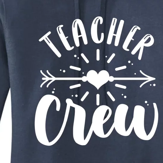 Teacher Crew Teacher Preschool Teacher Gift Women's Pullover Hoodie