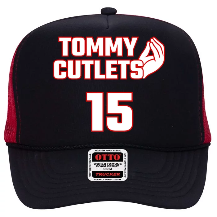 Tommy Cutlets High Crown Mesh Trucker Hat