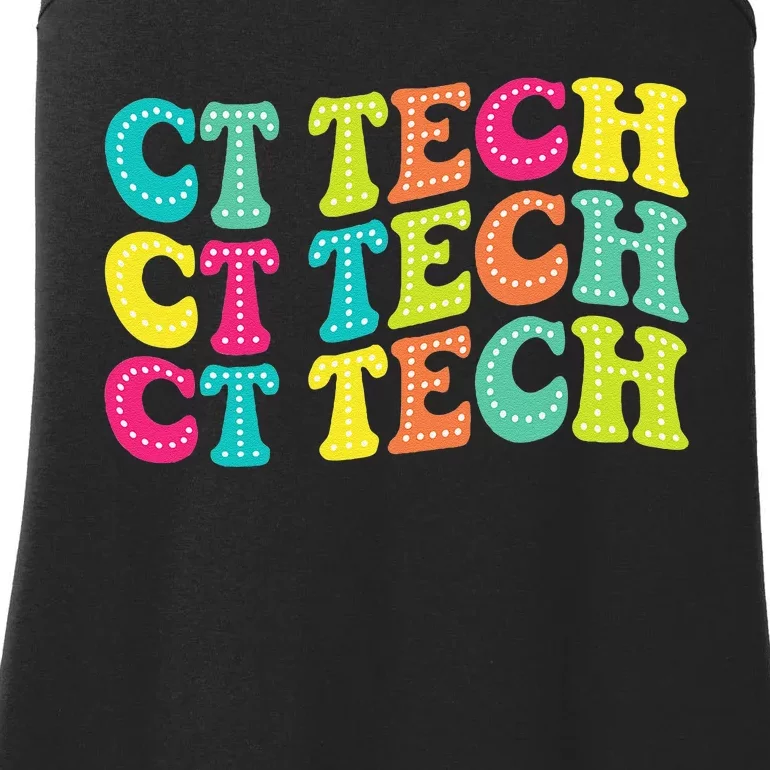 Technologist Ct Technologist Ct Tech Computed Tomography Ladies Essential Tank