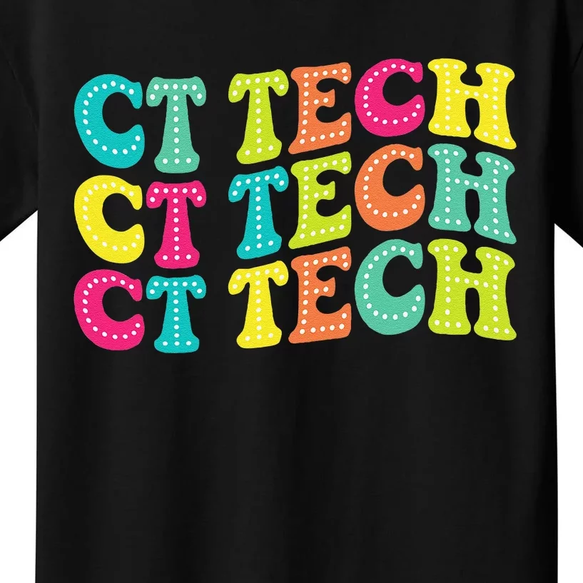 Technologist Ct Technologist Ct Tech Computed Tomography Kids T-Shirt