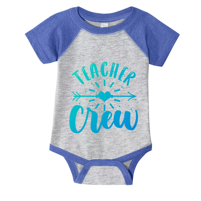 Teacher Crew Teacher Preschool Teacher Gift Infant Baby Jersey Bodysuit