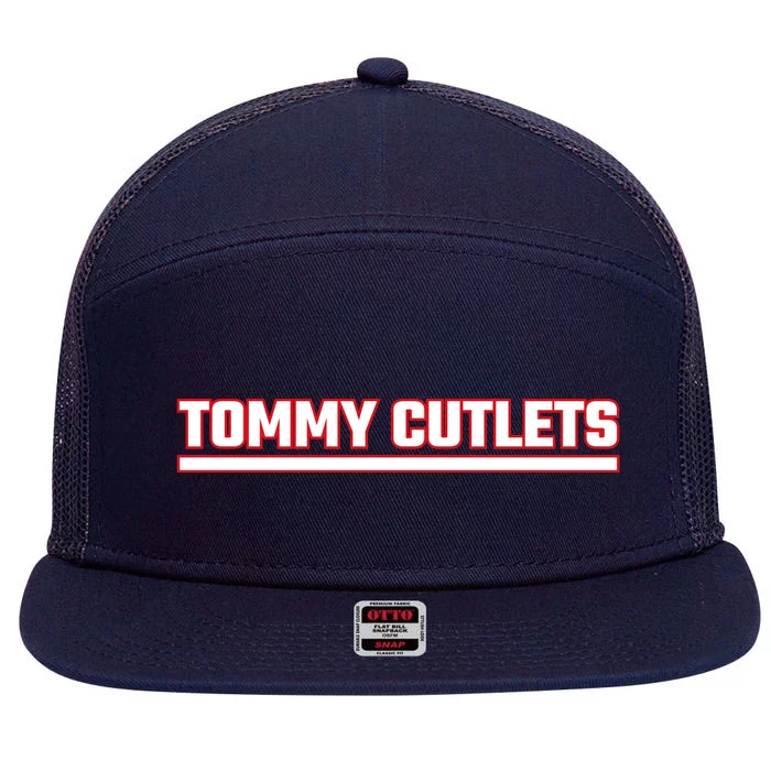 Tommy Cutlets 7 Panel Mesh Trucker Snapback Hat