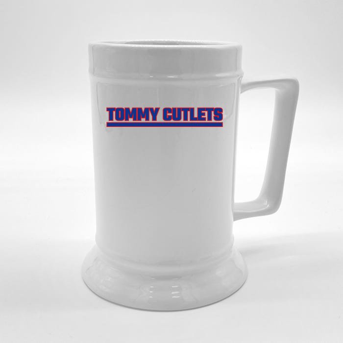 Tommy Cutlets Front & Back Beer Stein