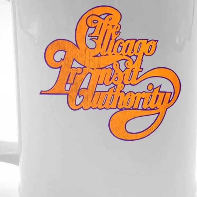 The Chicago Transit Authority Front & Back Beer Stein