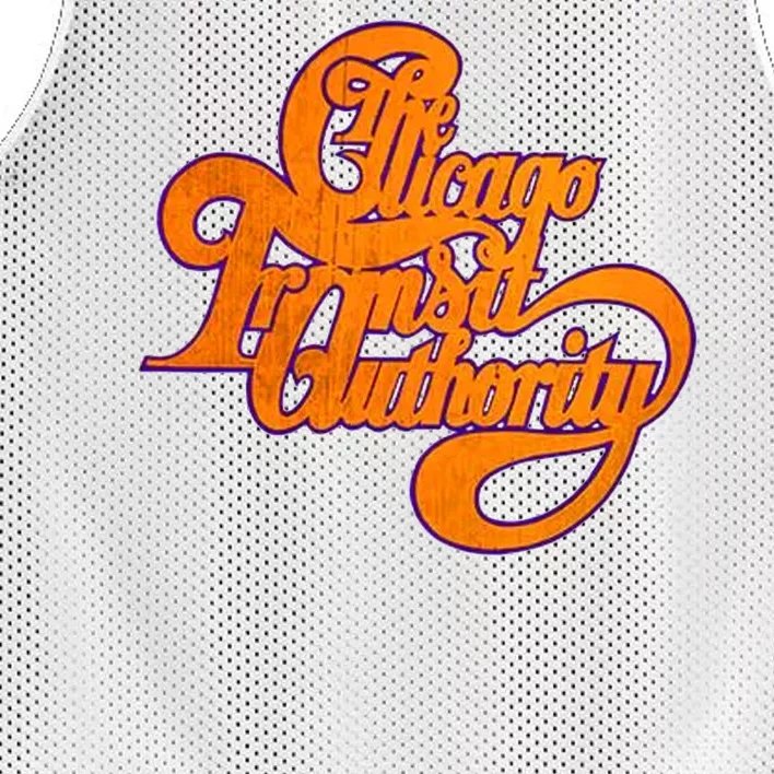 The Chicago Transit Authority Mesh Reversible Basketball Jersey Tank