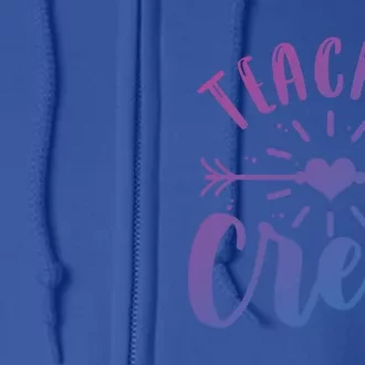 Teacher Crew Teacher Preschool Teacher Gift Full Zip Hoodie