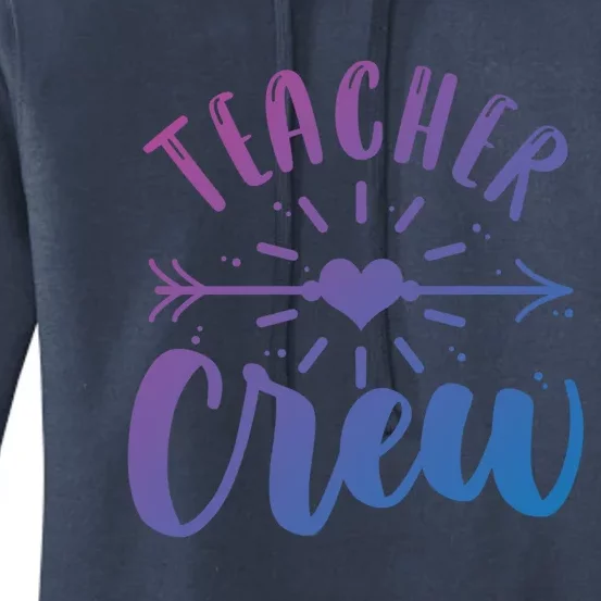 Teacher Crew Teacher Preschool Teacher Gift Women's Pullover Hoodie